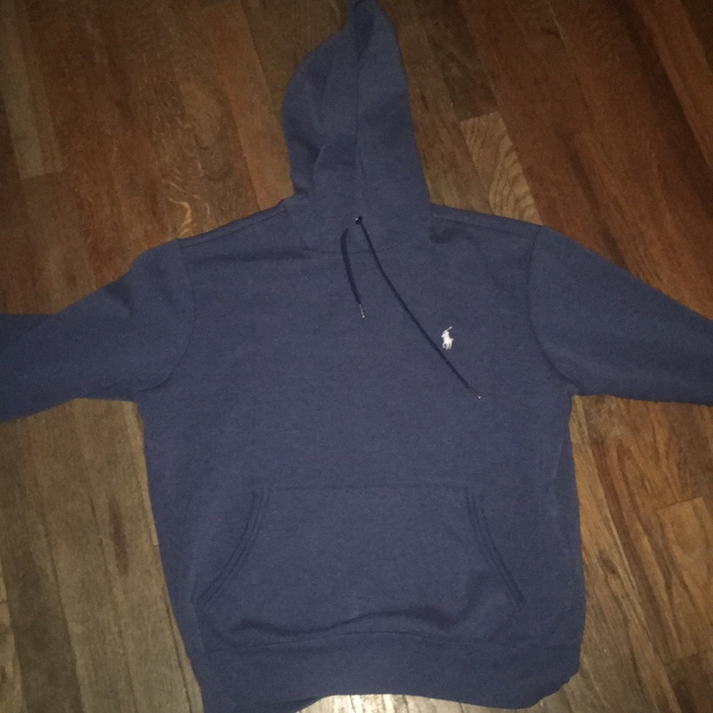 Light blue Polo Ralph Lauren hoodie